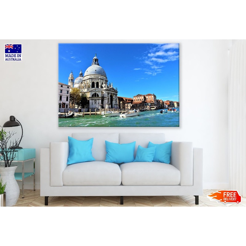 Basilica Salute The Grand Canal in Venice Photograph Print 100% Australian Made