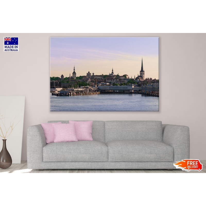 Medieval Tallinn Old Town Photograph, Estonia Print 100% Australian Made
