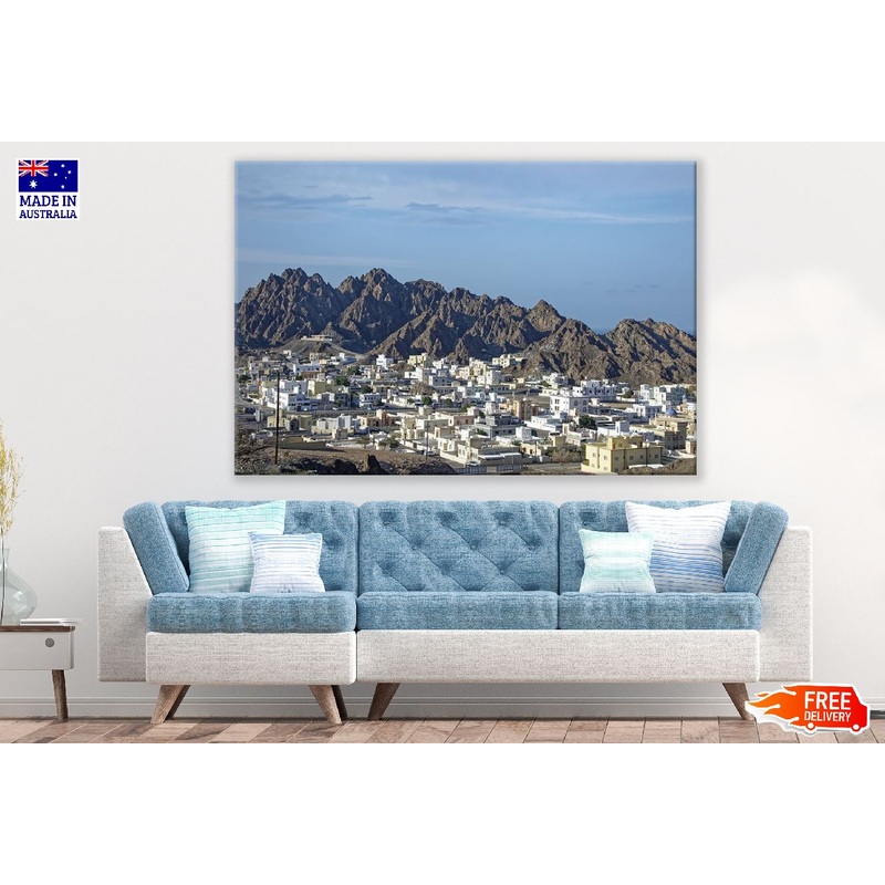 Oman Aerial View Photograph Print 100% Australian Made
