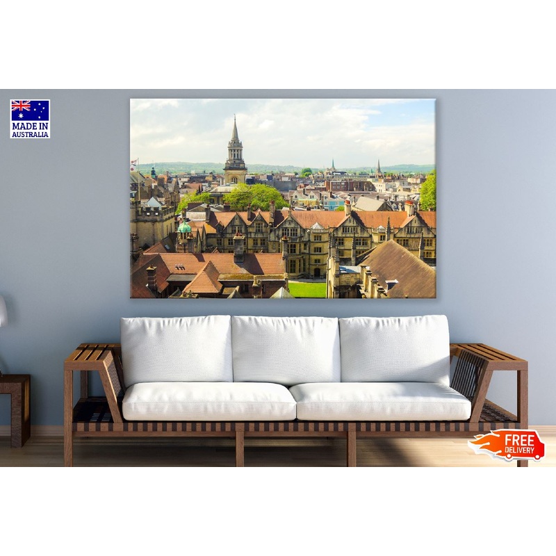 Oxford Cityscape Photograph England, UK Print 100% Australian Made