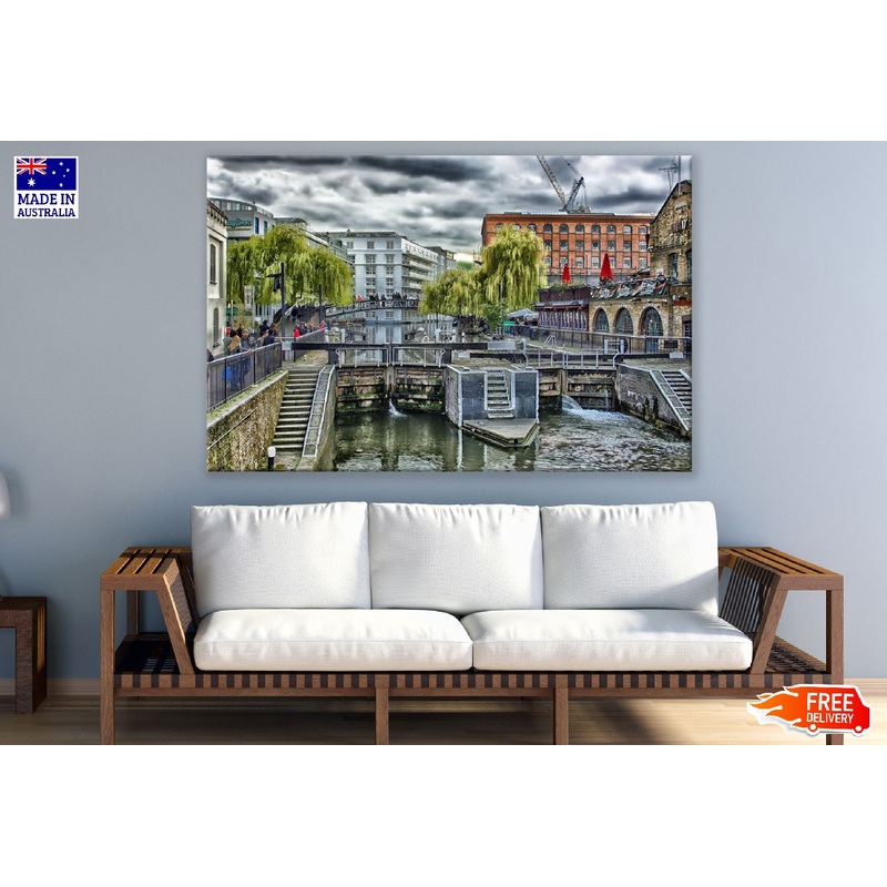 Regent's Canal in Camden Town Photograph, London Print 100% Australian Made