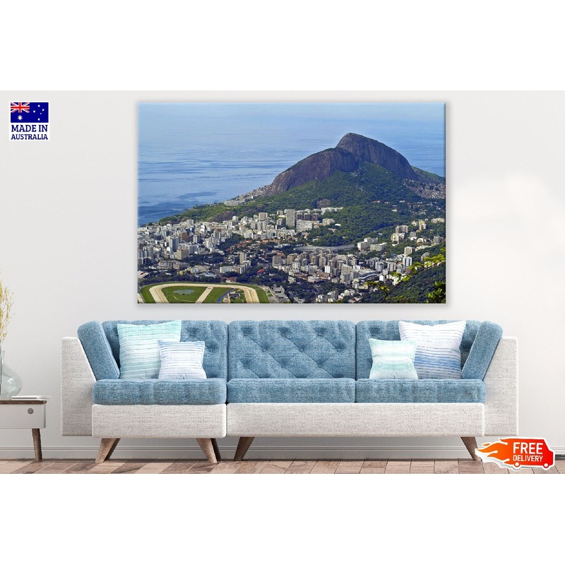 Rio de Janeiro & Mountain View Photograph, Brazil Print 100% Australian Made