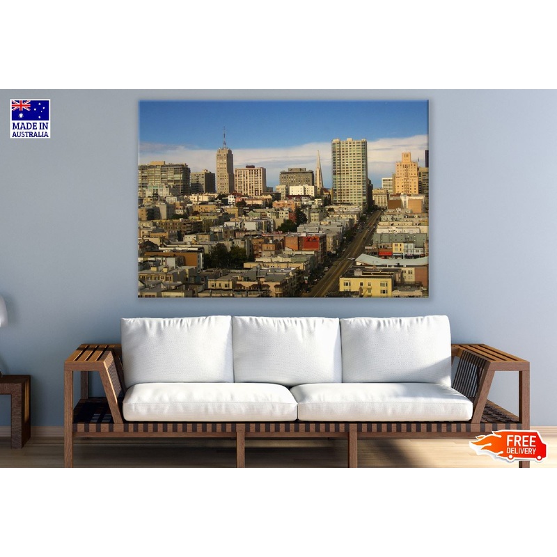 San Francisco City View Photograph, California Print 100% Australian Made