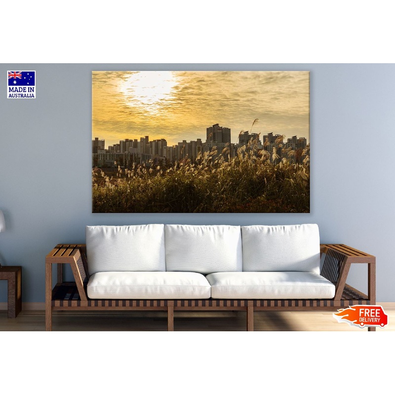 South Korea Capital City, from an Hill Photograph Print 100% Australian Made