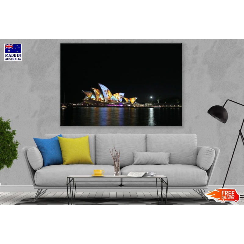 Sydney Opera House Night View Photograph Print 100% Australian Made
