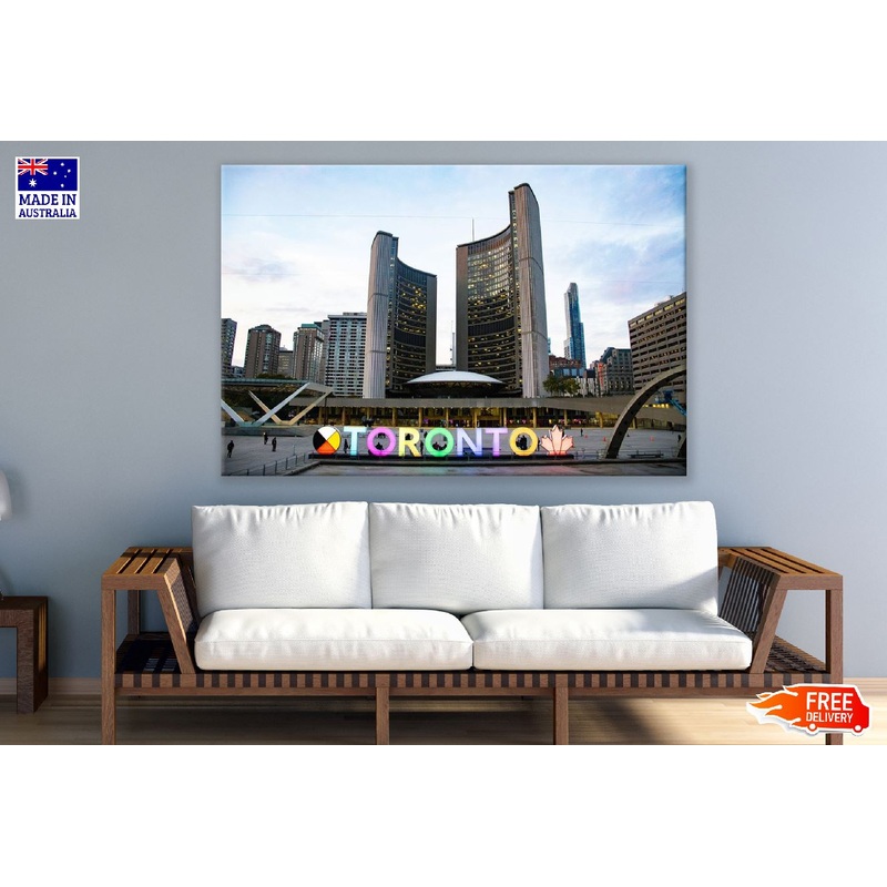 Toronto City View Photograph, Canada Print 100% Australian Made