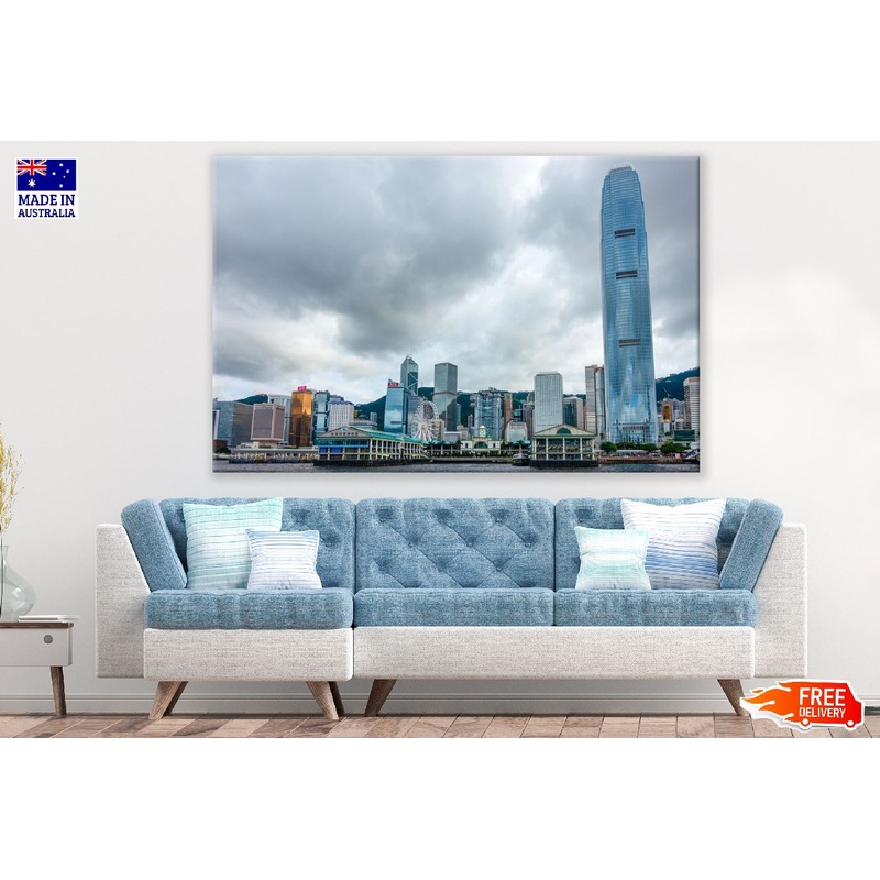 Victoria Harbour Hong Kong Photograph Print 100% Australian Made