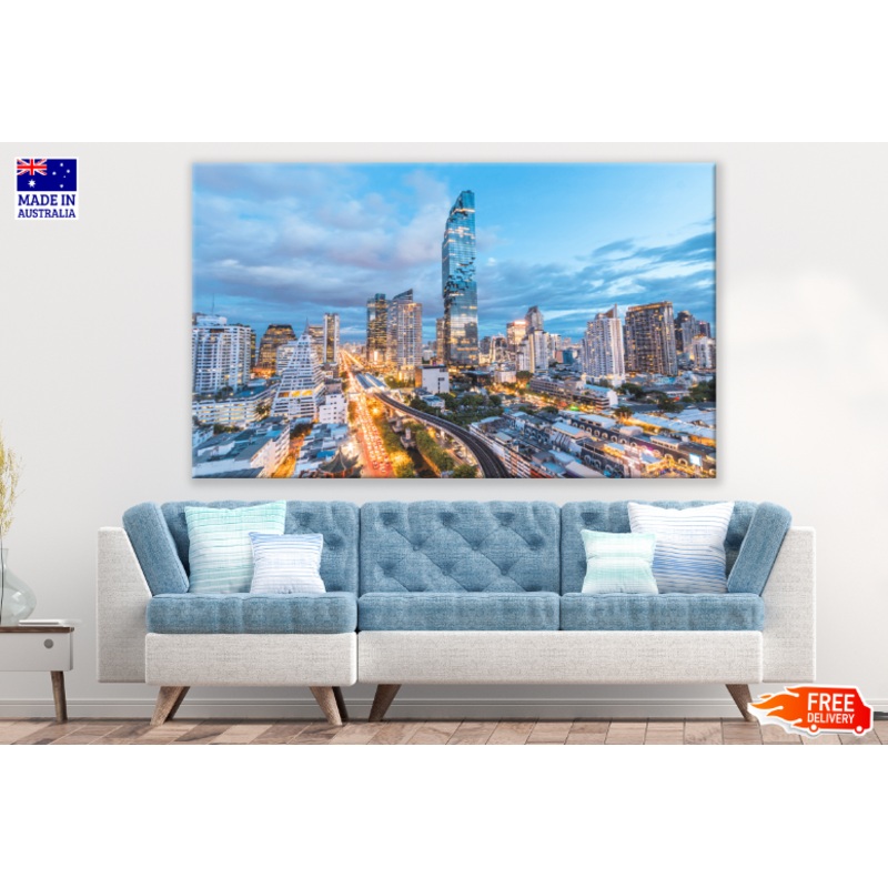 Bangkok City View Print 100% Australian Made