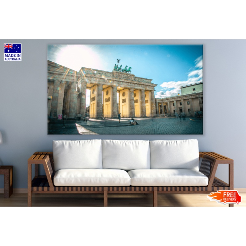 Brandenburg Gate In Germany Print 100% Australian Made