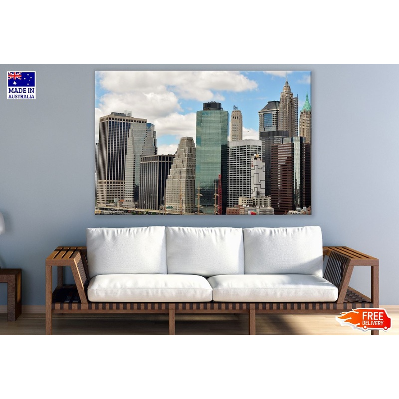 Manhatten New York City View Photograph Print 100% Australian Made