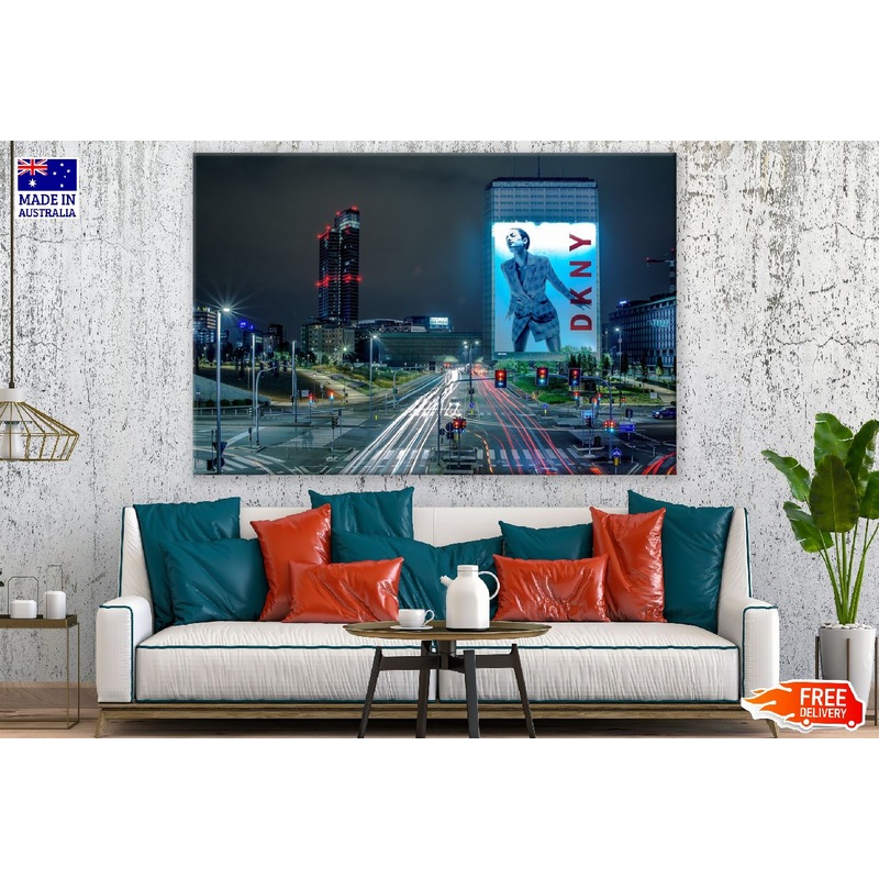 Milan City, Ialy Night View Photograph Print 100% Australian Made