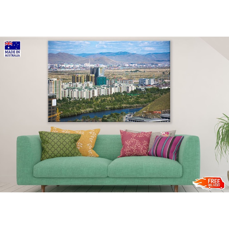 Modern Buildings City View Photograph Print 100% Australian Made
