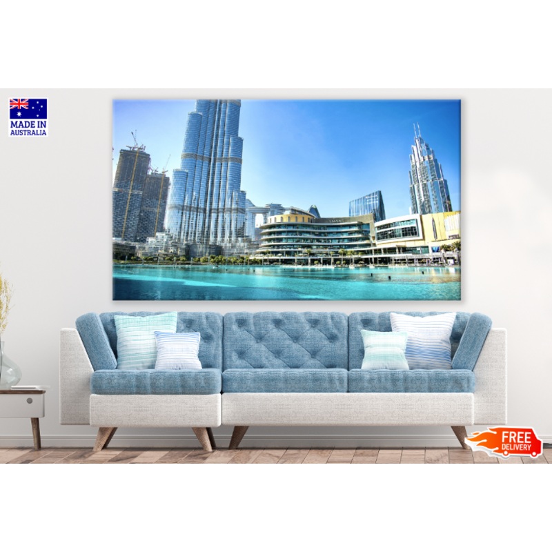 Moscow City Skyscrapers Print 100% Australian Made
