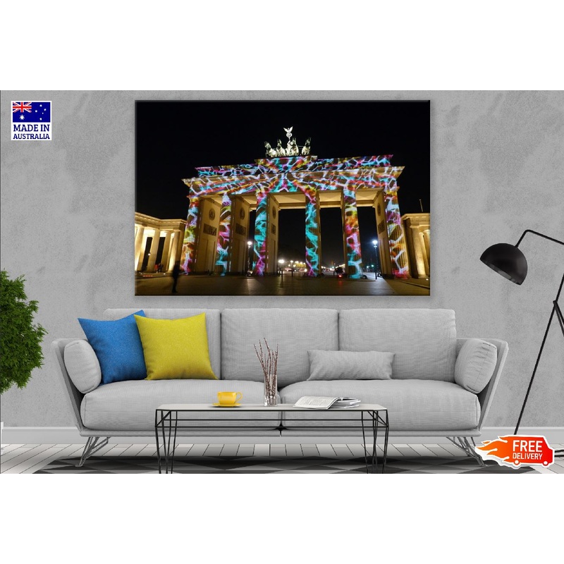 Pariser Platz Night View Photograph Berlin, Germany Print 100% Australian Made