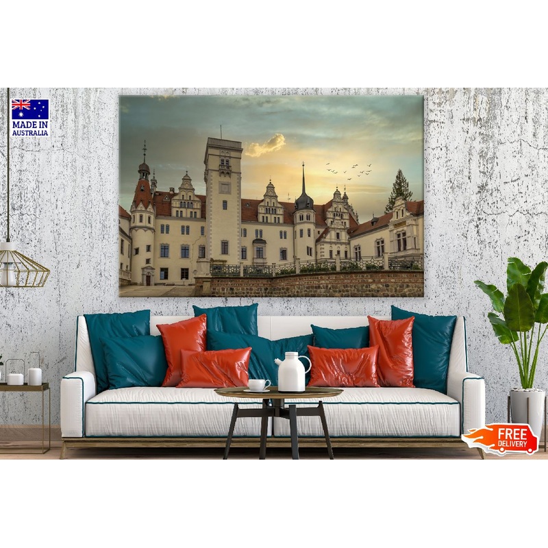 Schloss Boitzenburg, Brandenburg, Germany Sunset Photograph Print 100% Australian Made