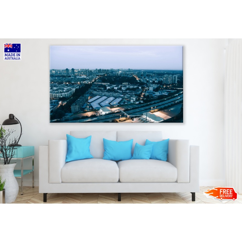 Skyscape & City View Print 100% Australian Made