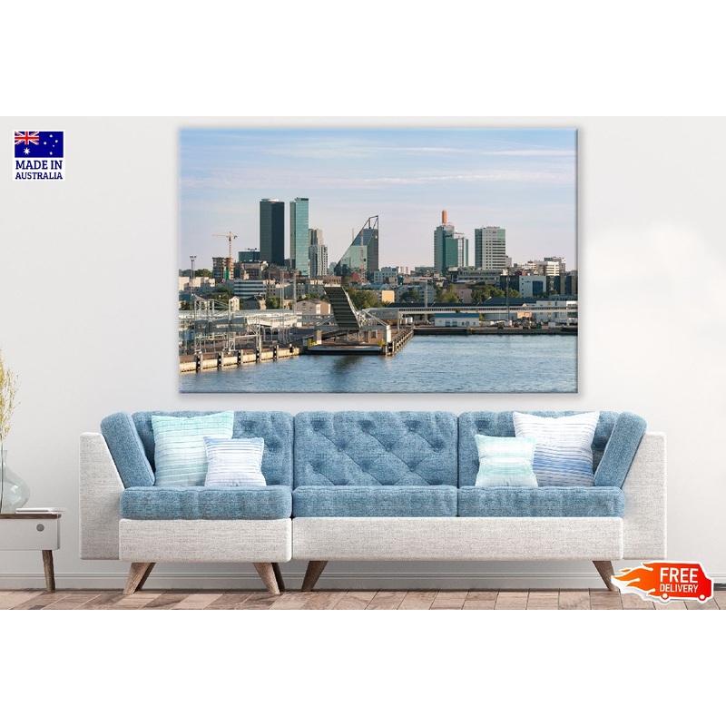 Tallinn City, Estonia Skyline View Photograph Print 100% Australian Made