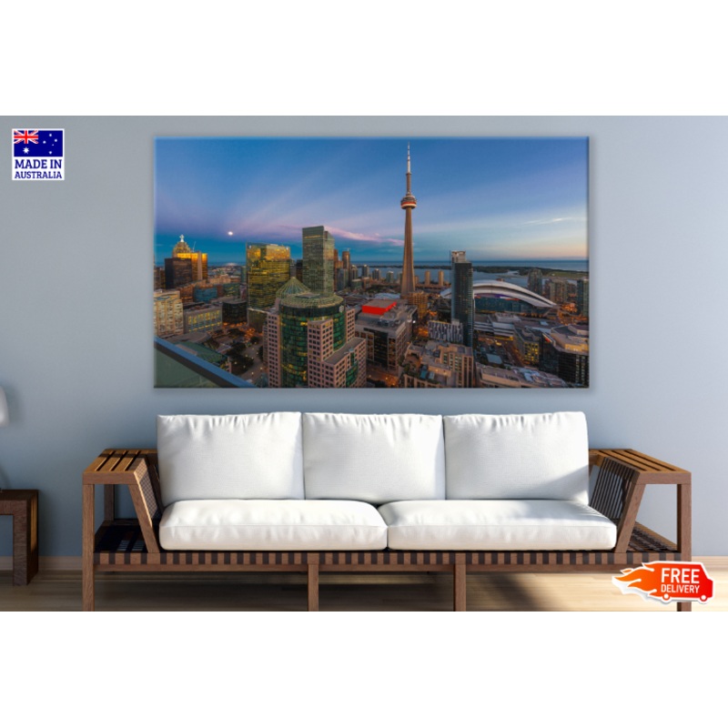 Tokyo Sky & Sunset Print 100% Australian Made