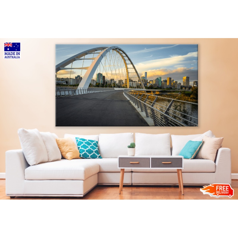 Walking Along The Bridge Print 100% Australian Made