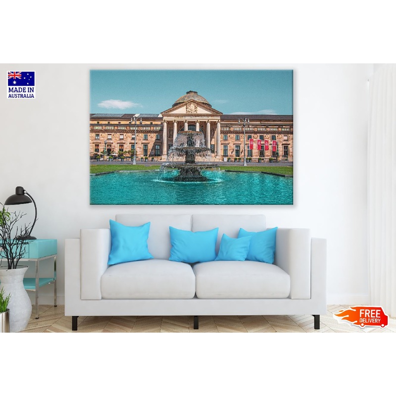 Kurhaus Wiesbaden Photograph Germany Print 100% Australian Made