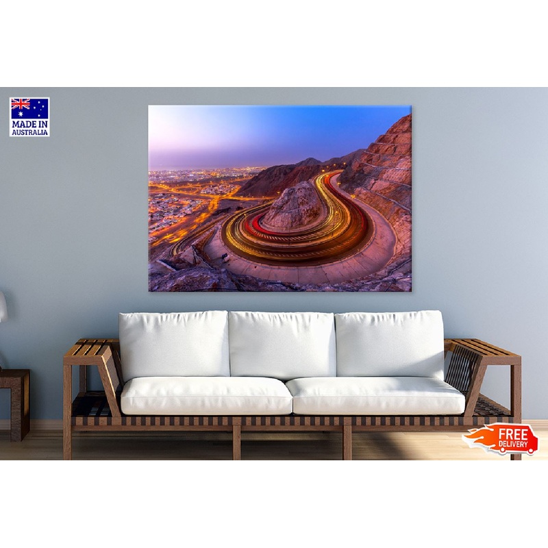 Muscat City Sunset Photograph Print 100% Australian Made
