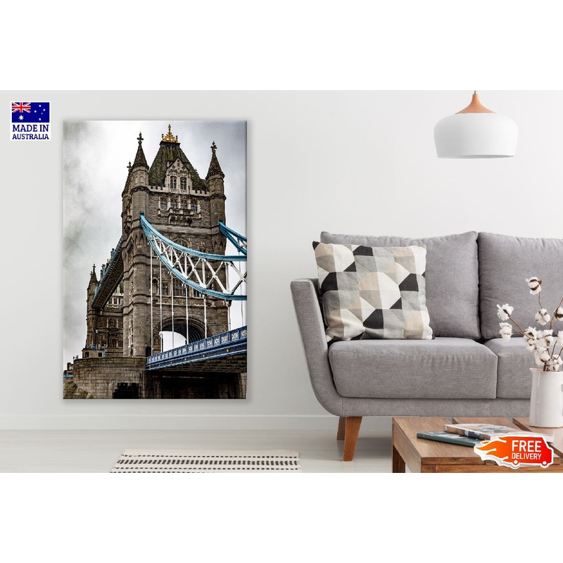 Tower Bridge Closeup Photograph, London UK Print 100% Australian Made