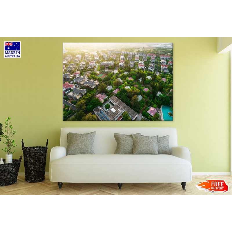Villa Complex Luxury Resort View Photograph Print 100% Australian Made