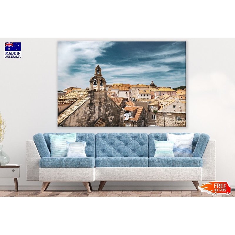 Walls of Dubrovnik in Southern Croatia Print 100% Australian Made