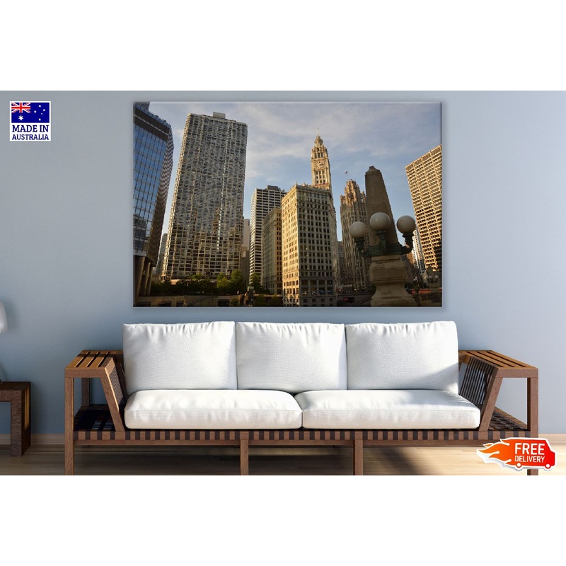 Willis Tower Chicago Skyline Photograph USA Print 100% Australian Made