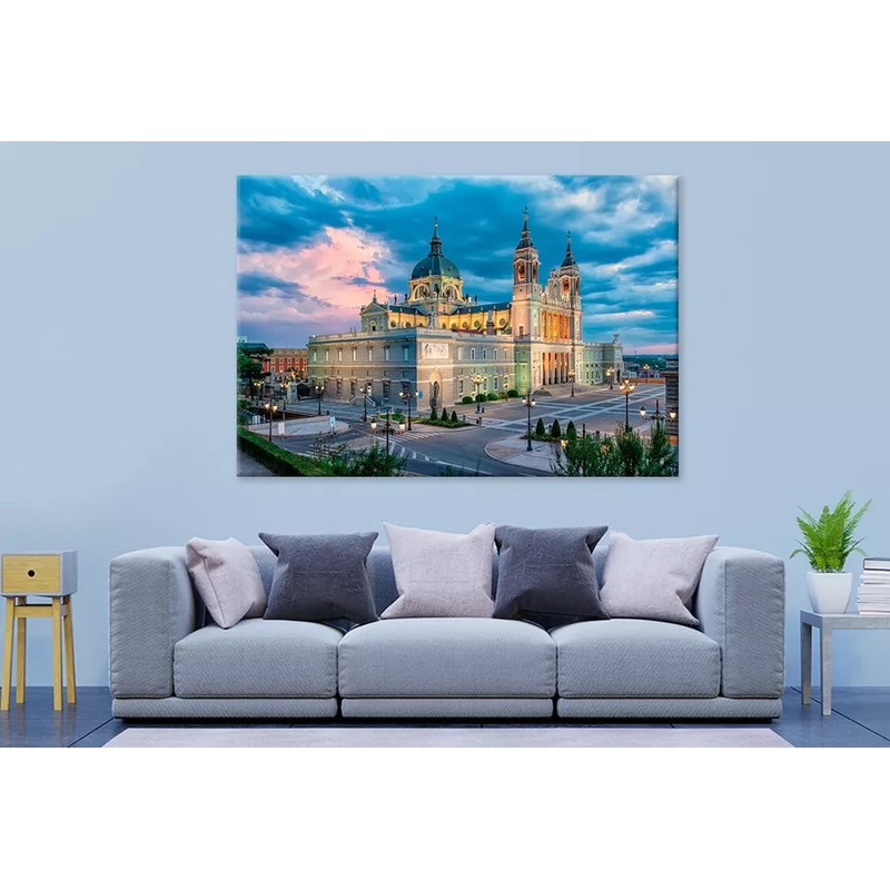 Almudena Cathedral In Madrid  Wall Art Decor 100% Australian Made