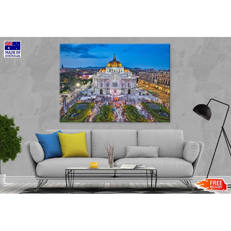 Bellas Artes Palace Mexico City View Photograph Print 100% Australian Made
