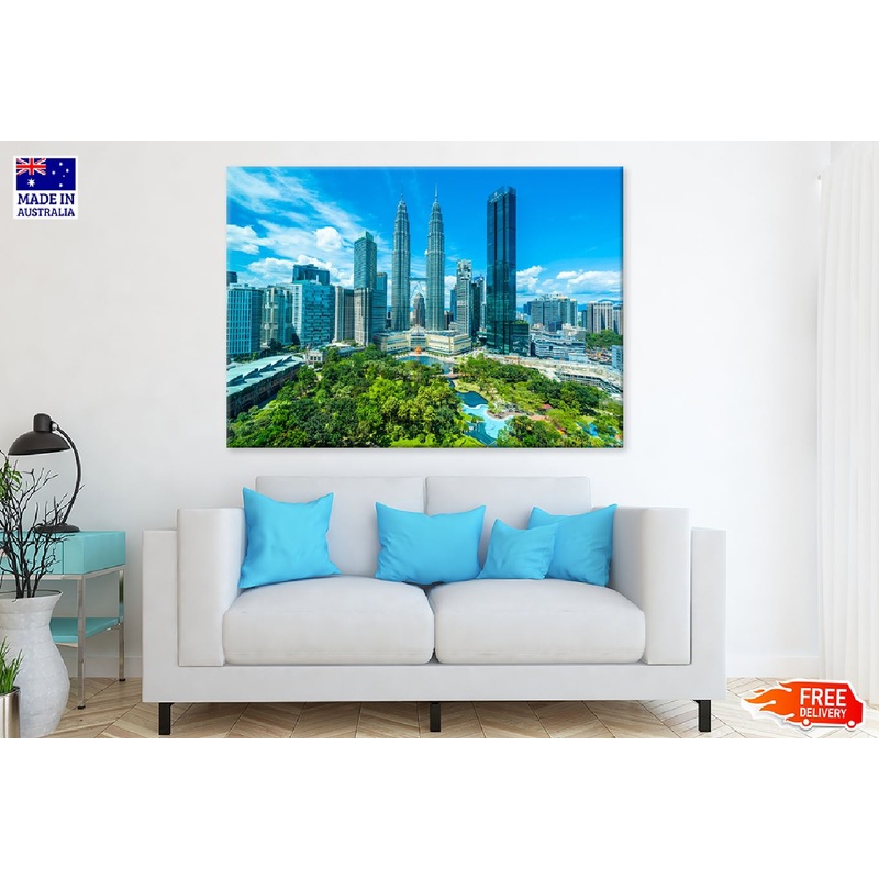 Kuala Lumpur City View Photograph Malaysia Print 100% Australian Made