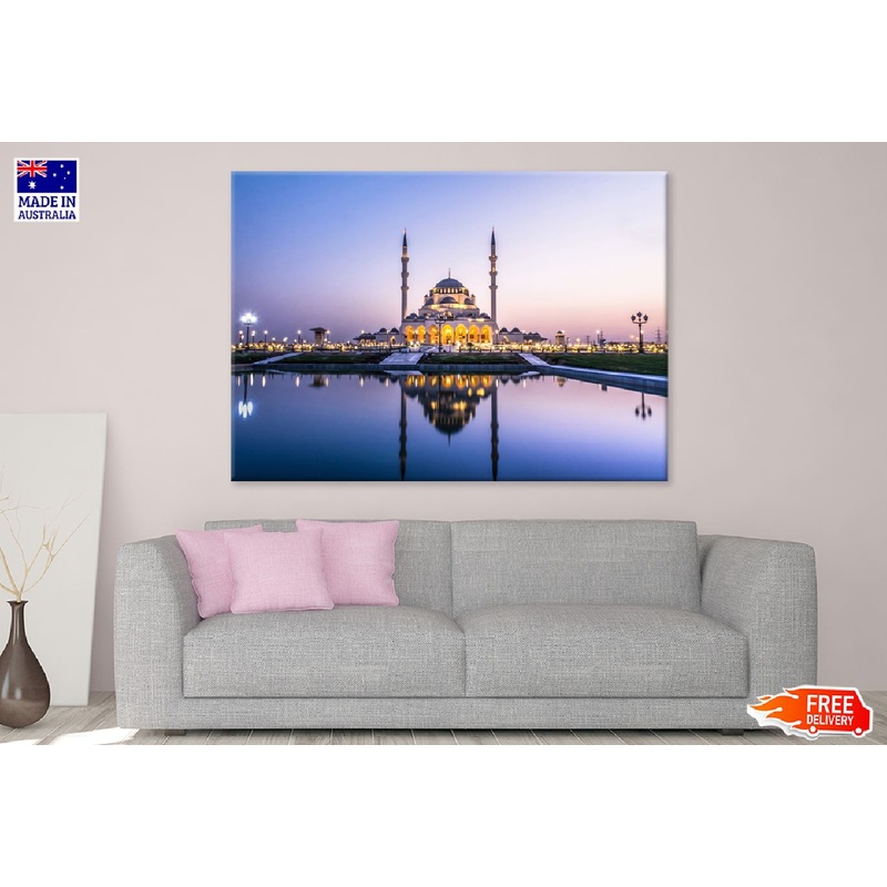 Largest Mosque in Sharjah Dubai Photograph Print 100% Australian Made