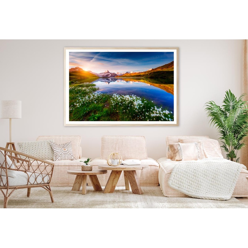 Location Place Swiss Alps Home Decor Premium Quality Poster Print Choose Your Sizes