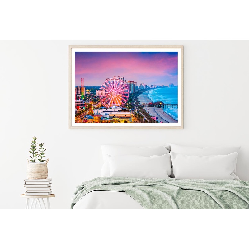 Myrtle Beach, South Carolina Home Decor Premium Quality Poster Print Choose Your Sizes