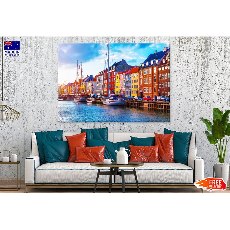 Old Town of Copenhagen Photograph Denmark Print 100% Australian Made