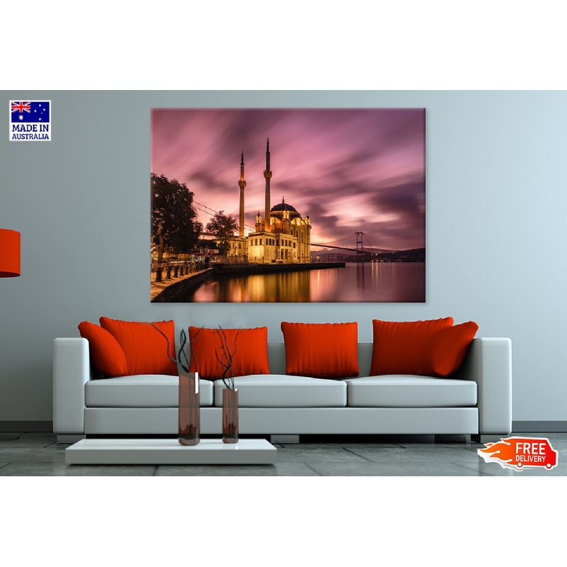 Ortakoy Mosque & Bosphorus Bridge Photograph Print 100% Australian Made