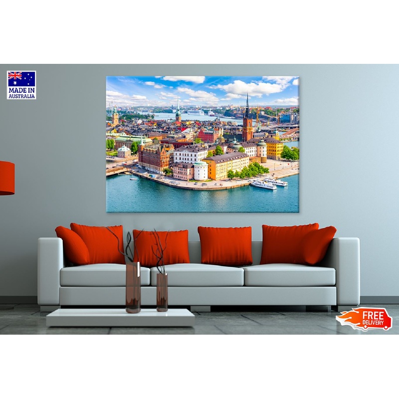 Stockholm Old Town View Photograph Sweden Print 100% Australian Made