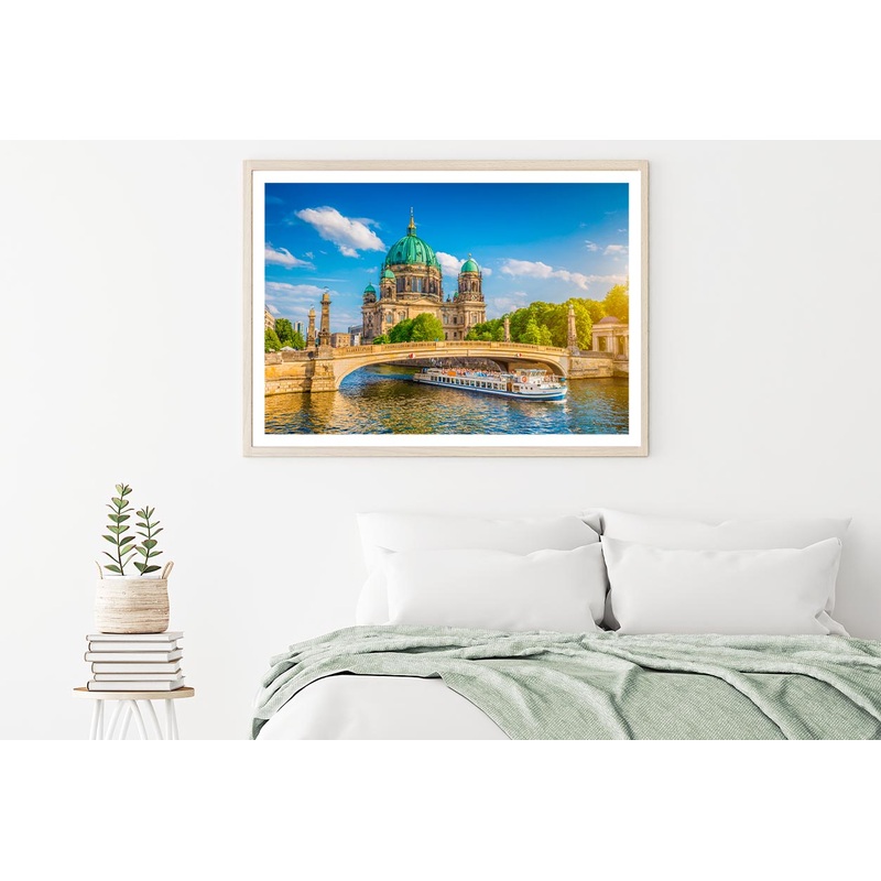 Sunset In Summer, Berlin, Germany Home Decor Premium Quality Poster Print Choose Your Sizes