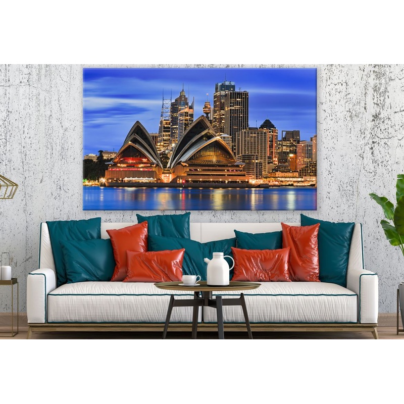 Sydney Opera House Print Ready to hang 100% Australian Made