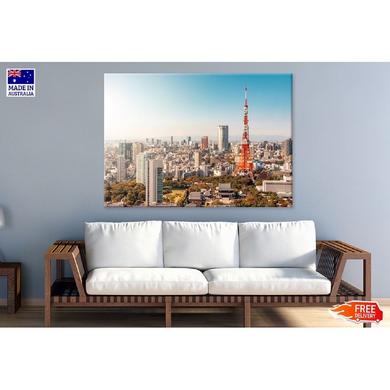 Tokyo Skyscraper City View Photograph Japan Print 100% Australian Made