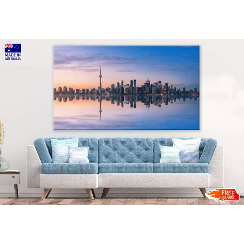 Toronto Skyline at Sunset  Print 100% Australian Made