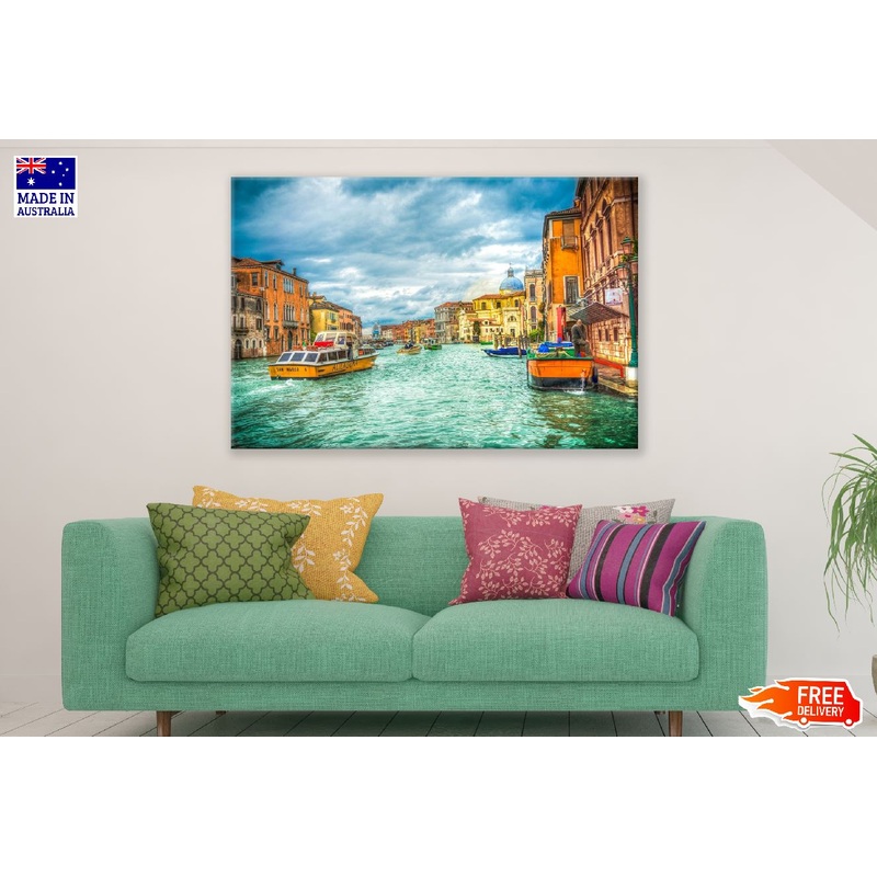 View of a Canal Grande in Venice, Italy Photograph Print 100% Australian Made