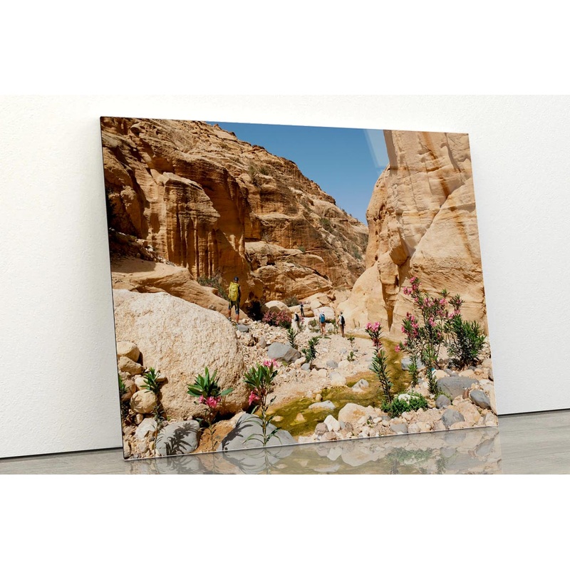 Dana Biosphere Reserve in Jordan Acrylic Glass Print Tempered Glass Wall Art 100% Made in Australia Ready to Hang