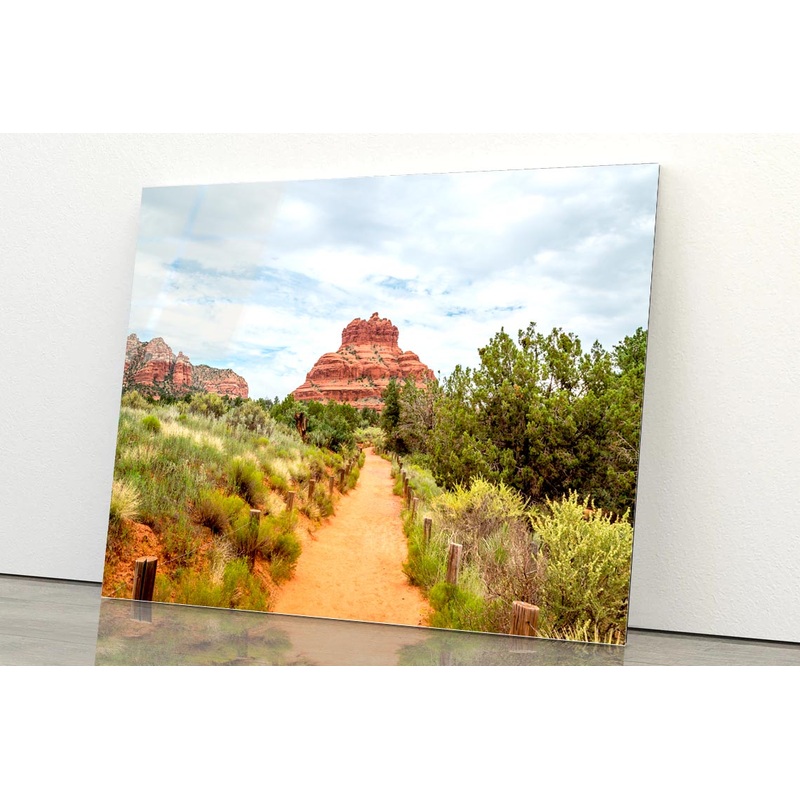 Sedona and Oak Creek Canyon Acrylic Glass Print Tempered Glass Wall Art 100% Made in Australia Ready to Hang