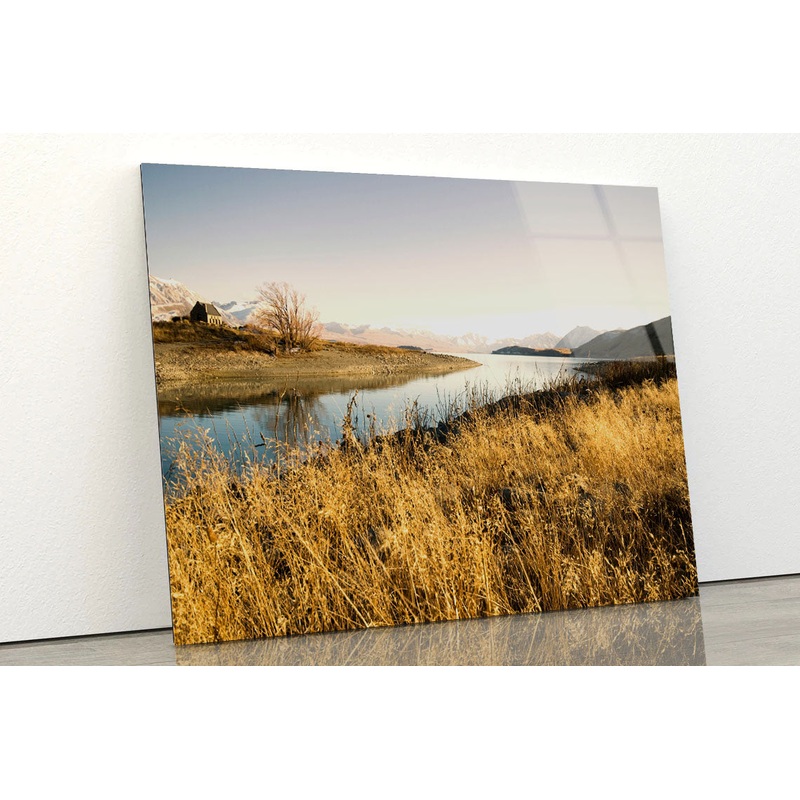 Small Cottage Acrylic Glass Print Tempered Glass Wall Art 100% Made in Australia Ready to Hang