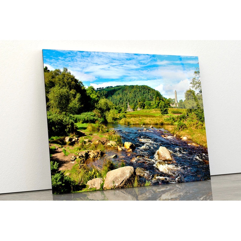 View to River Acrylic Glass Print Tempered Glass Wall Art 100% Made in Australia Ready to Hang