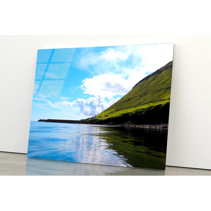 Faroe Islands Acrylic Glass Print Tempered Glass Wall Art 100% Made in Australia Ready to Hang