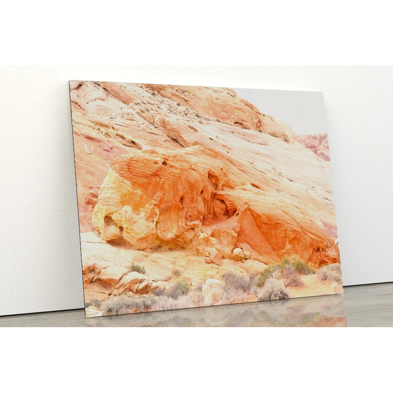 Valley of Fire State Park Acrylic Glass Print Tempered Glass Wall Art 100% Made in Australia Ready to Hang