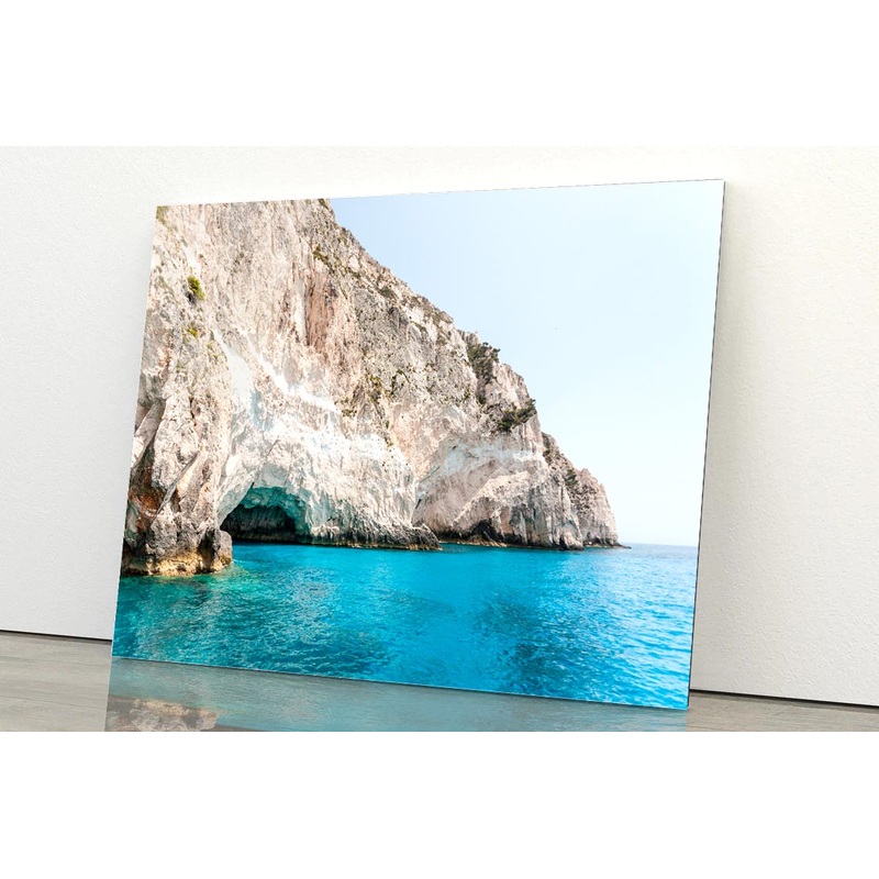 Zakynthos Greece Acrylic Glass Print Tempered Glass Wall Art 100% Made in Australia Ready to Hang